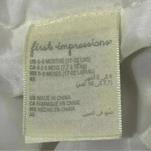 First Impressions Baby Bunny Bunting Size 6-9 Month - Macy’s 2020 - Picture 9 of 11